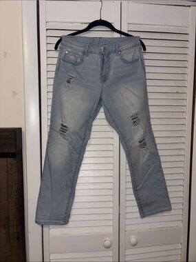 U.S. Polo Assn. Light Blue Distressed Women's Jeans
